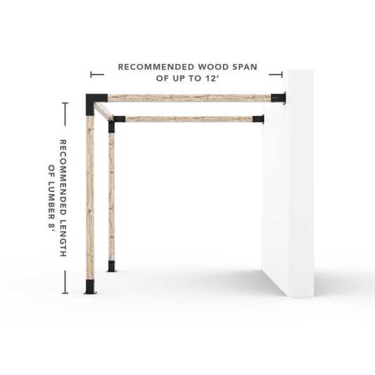 Jede Größe Wand Mount Pergola Kit