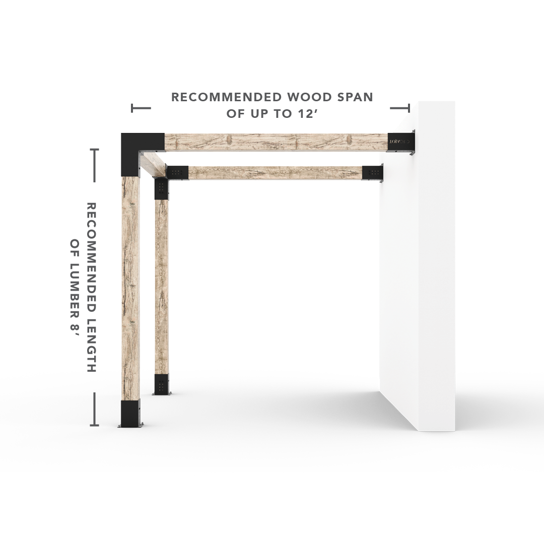 Jede Größe Wand Mount Pergola Kit
