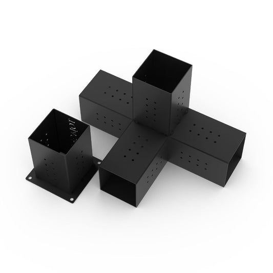 QUAD 4 Arm Pergola Extension Bracket mit 1 x SOLO für 6x6