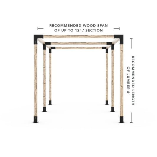 Jede Größe Doppel Pergola Kit