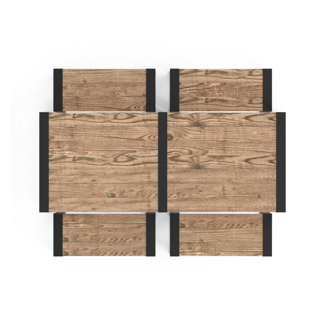 Modernes Muskoka 5 Stück Outdoor-Esszimmer