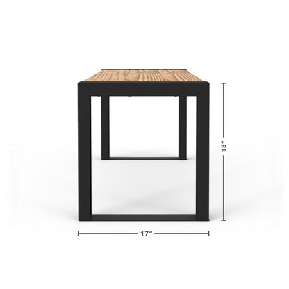 Modernes Muskoka 3 Stück Outdoor Dining Set