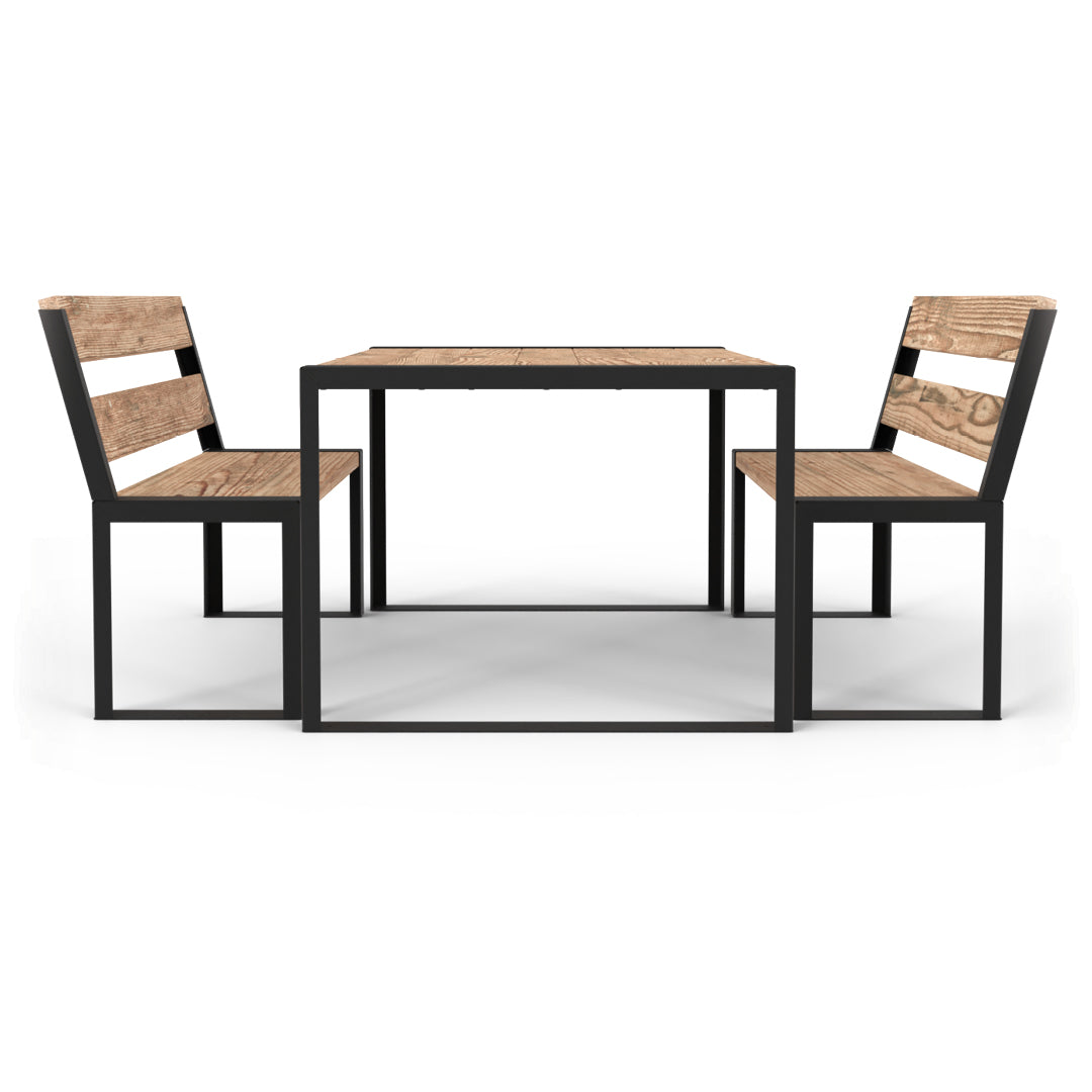 Modernes Muskoka 3 Stück Outdoor Dining Set