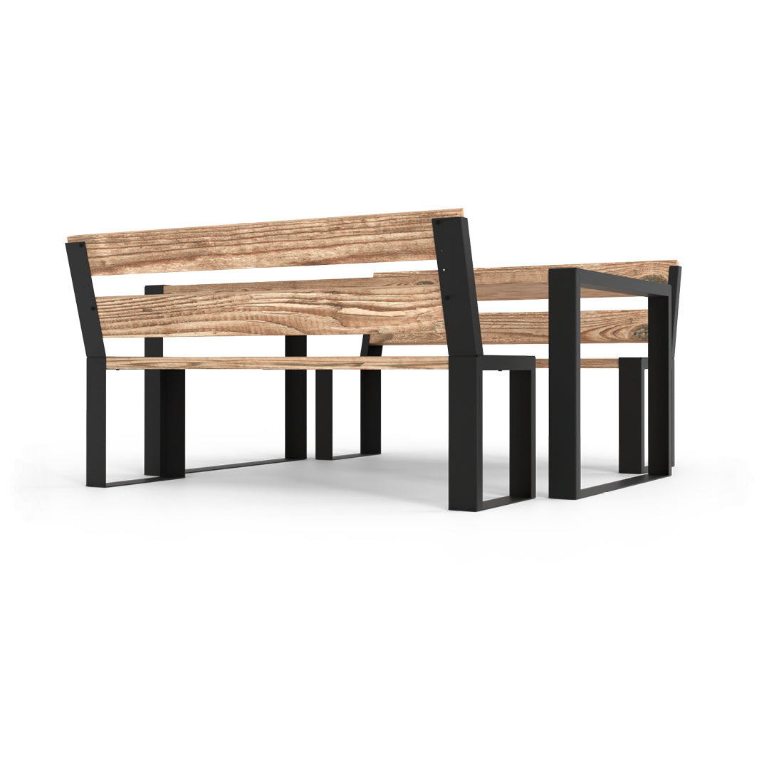 Modernes Muskoka 3 Stück Outdoor Dining Set