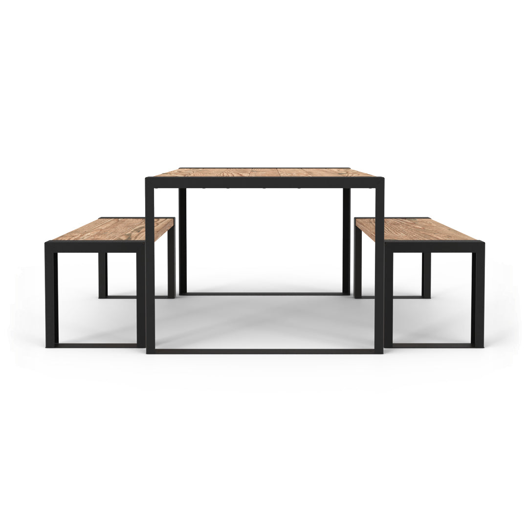 Modernes Muskoka 3 Stück Outdoor Dining Set