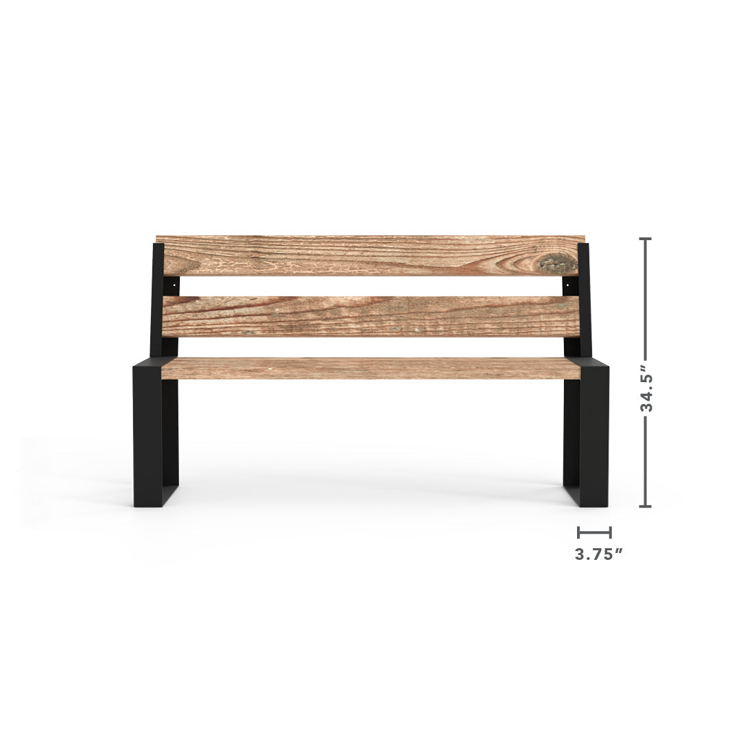 Modernes Muskoka 3 Stück Outdoor Dining Set