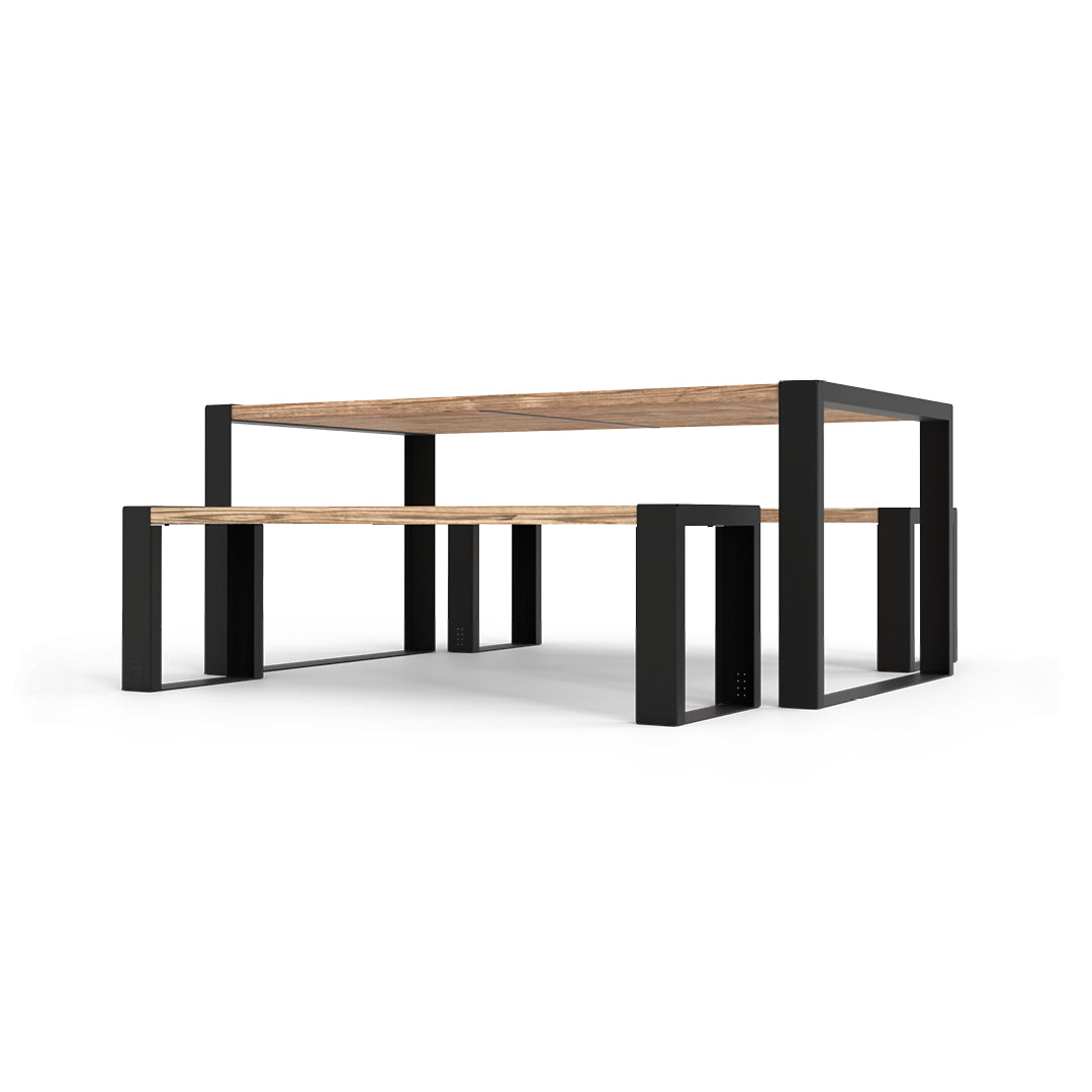 Modernes Muskoka 3 Stück Outdoor Dining Set