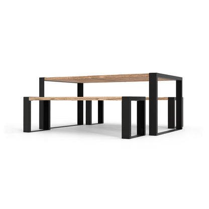 Modernes Muskoka 3 Stück Outdoor Dining Set