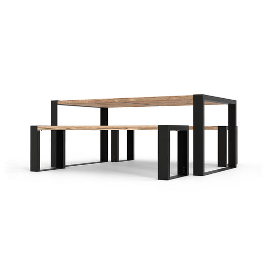 Modernes Muskoka 3 Stück Outdoor Dining Set