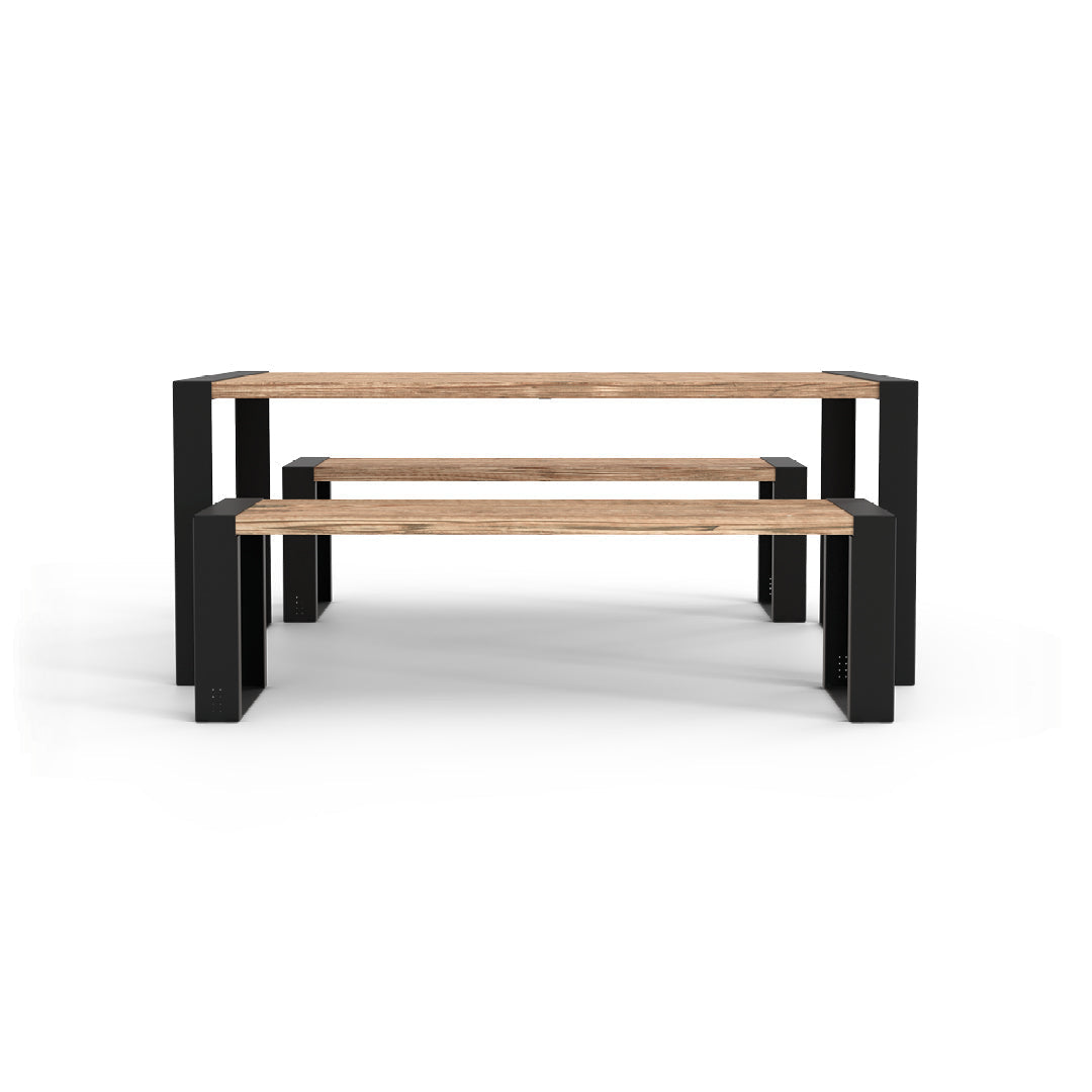 Modernes Muskoka 3 Stück Outdoor Dining Set