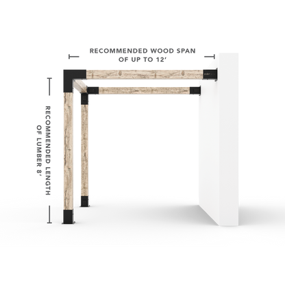 Jede Größe Wand Mount Pergola Kit