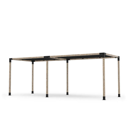 Doppeltes Pergola Kit mit 2 Shade Sail
