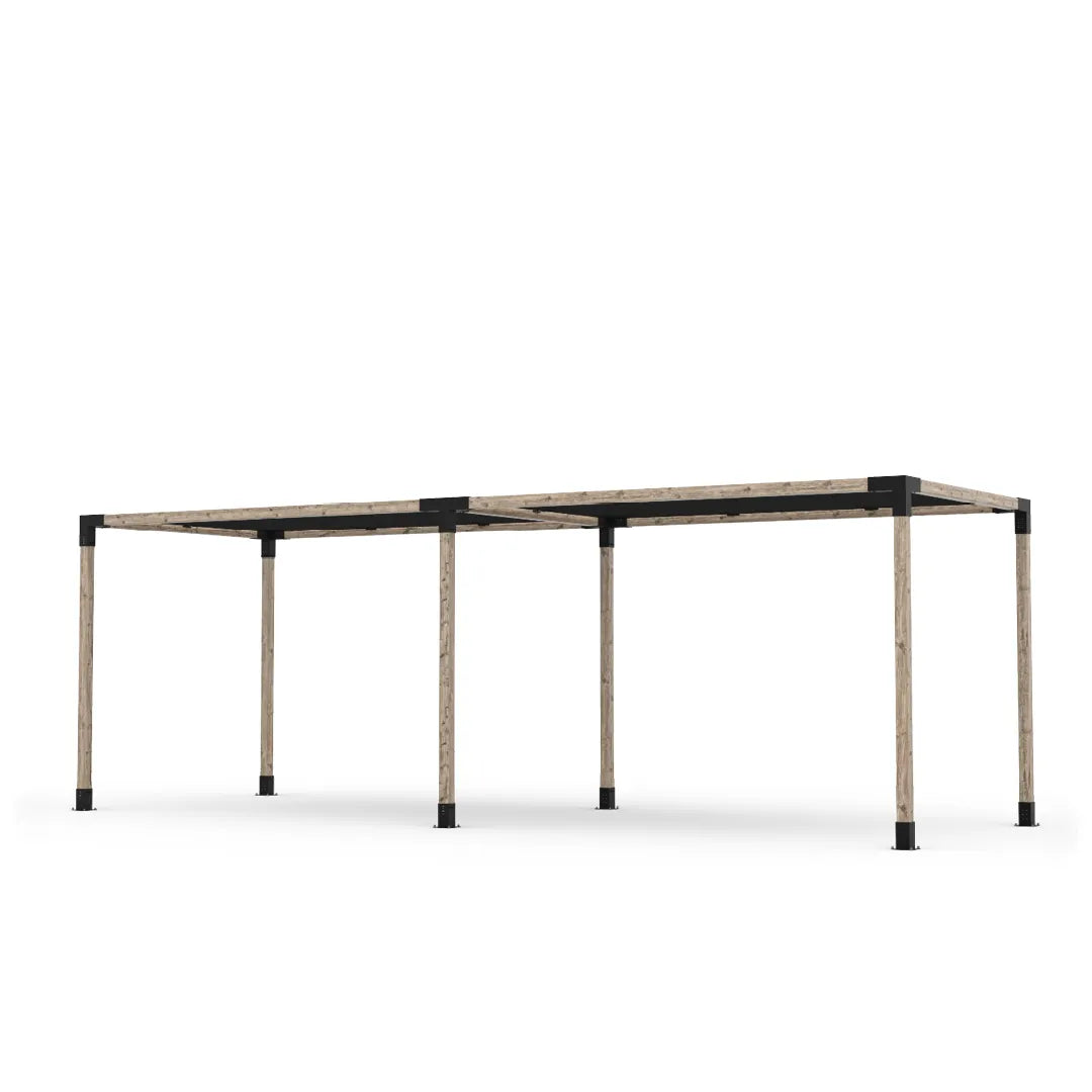 Doppeltes Pergola Kit mit 2 Shade Sail