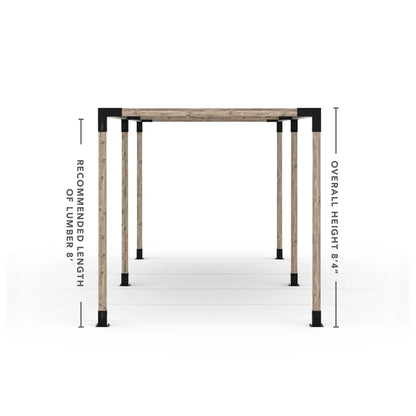 Doppeltes Pergola Kit mit 2 Shade Sail