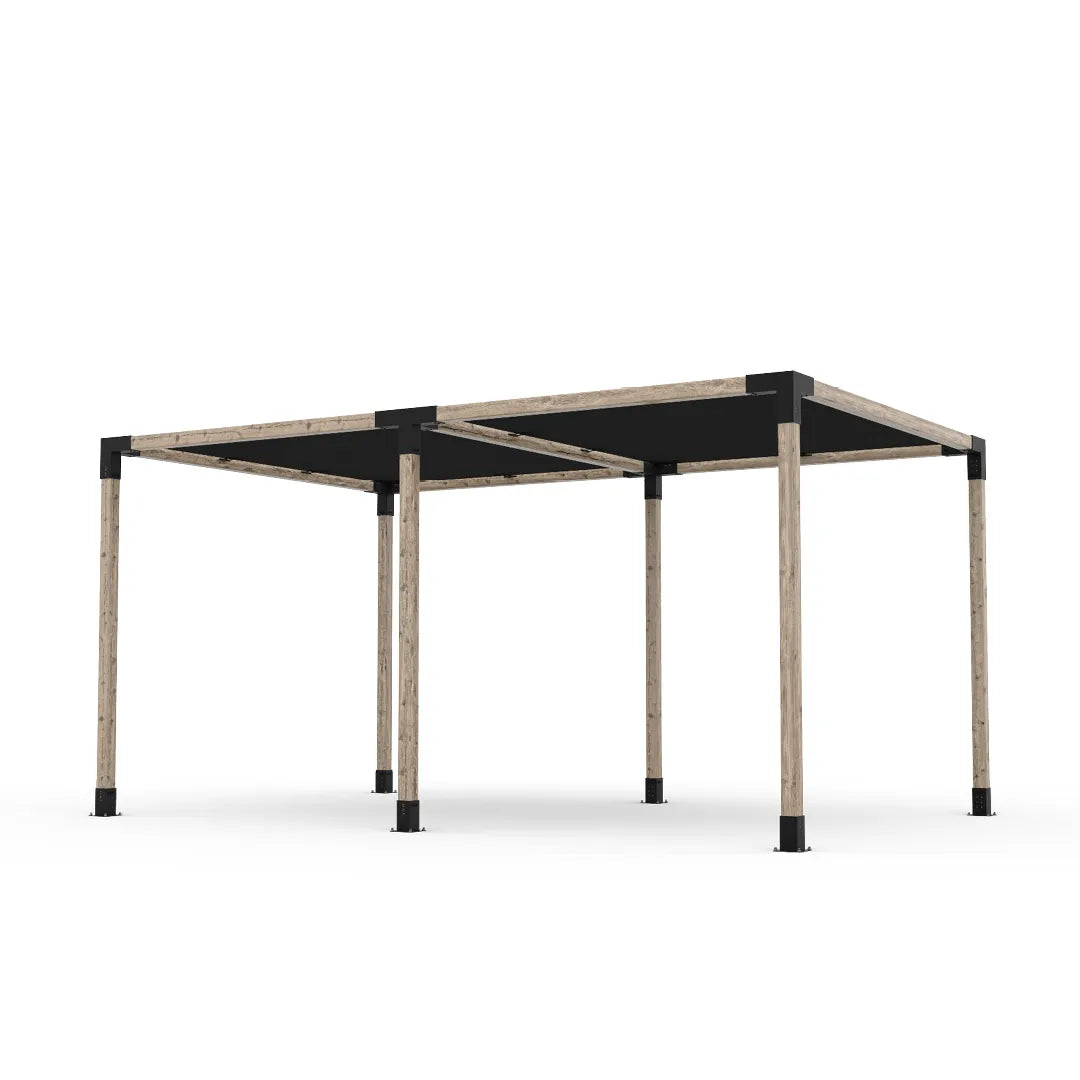 Doppeltes Pergola Kit mit 2 Shade Sail