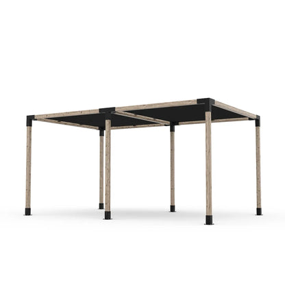 Doppeltes Pergola Kit mit 2 Shade Sail