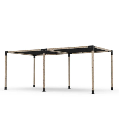 Doppeltes Pergola Kit mit 2 Shade Sail