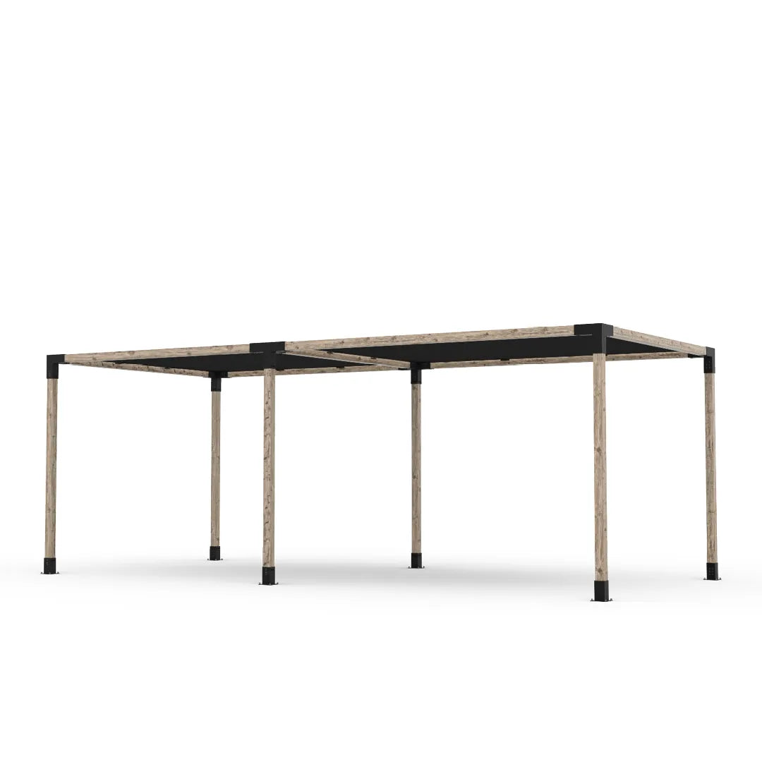 Doppeltes Pergola Kit mit 2 Shade Sail