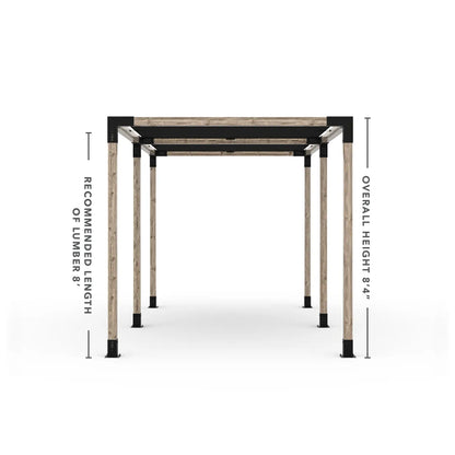 Doppeltes Pergola Kit mit 2 Shade Sail