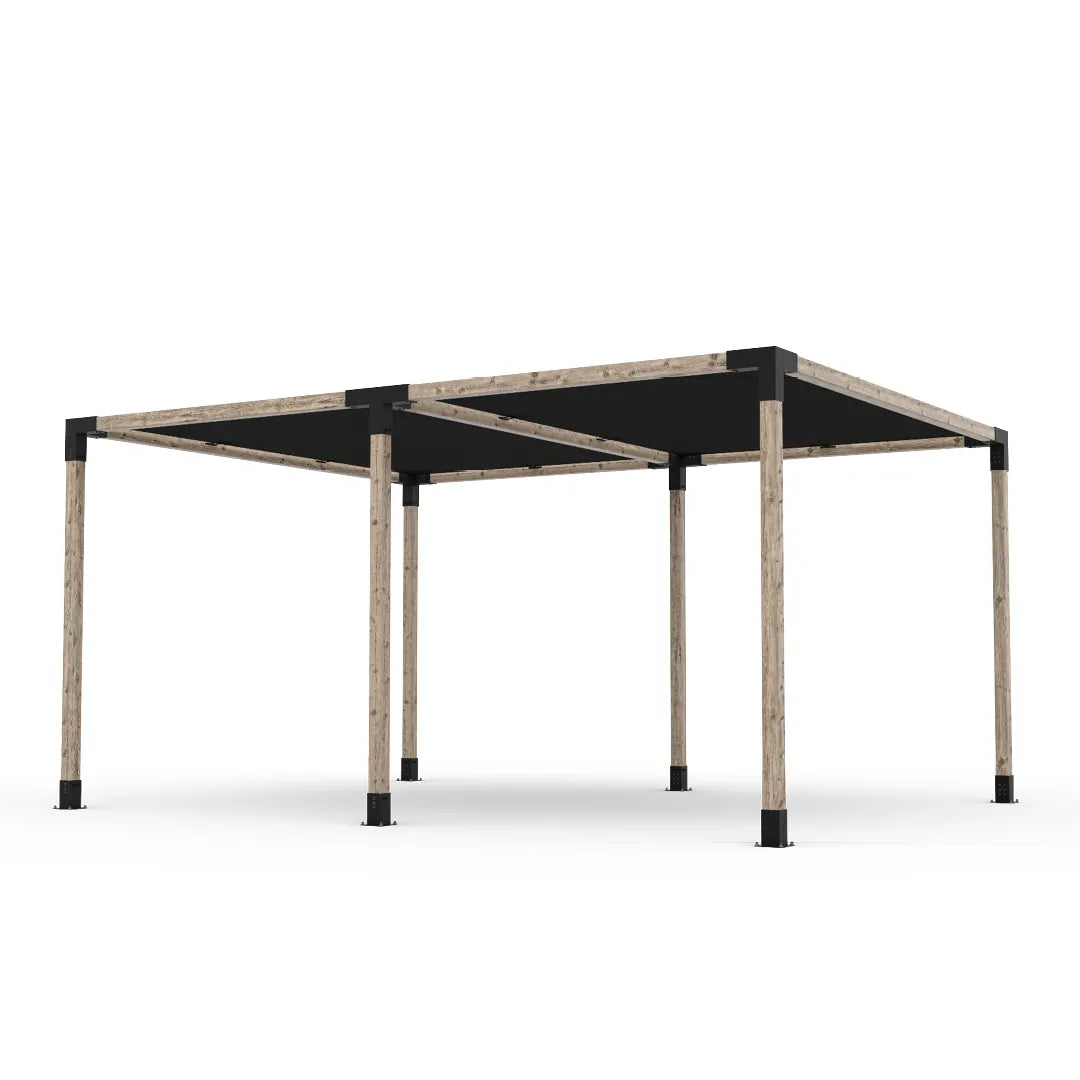 Doppeltes Pergola Kit mit 2 Shade Sail