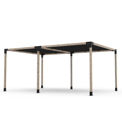 Doppeltes Pergola Kit mit 2 Shade Sail