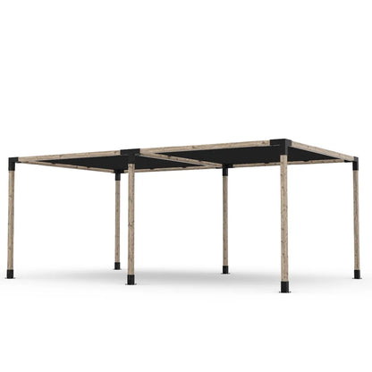 Doppeltes Pergola Kit mit 2 Shade Sail