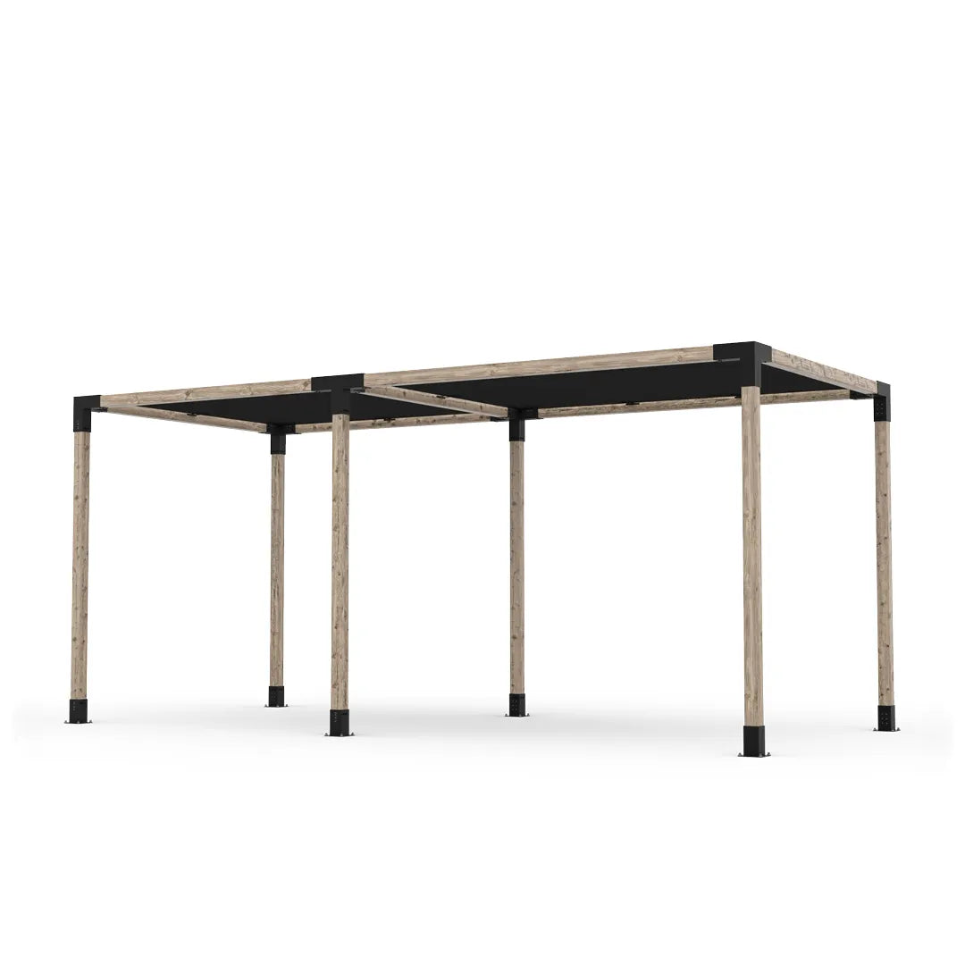 Doppeltes Pergola Kit mit 2 Shade Sail