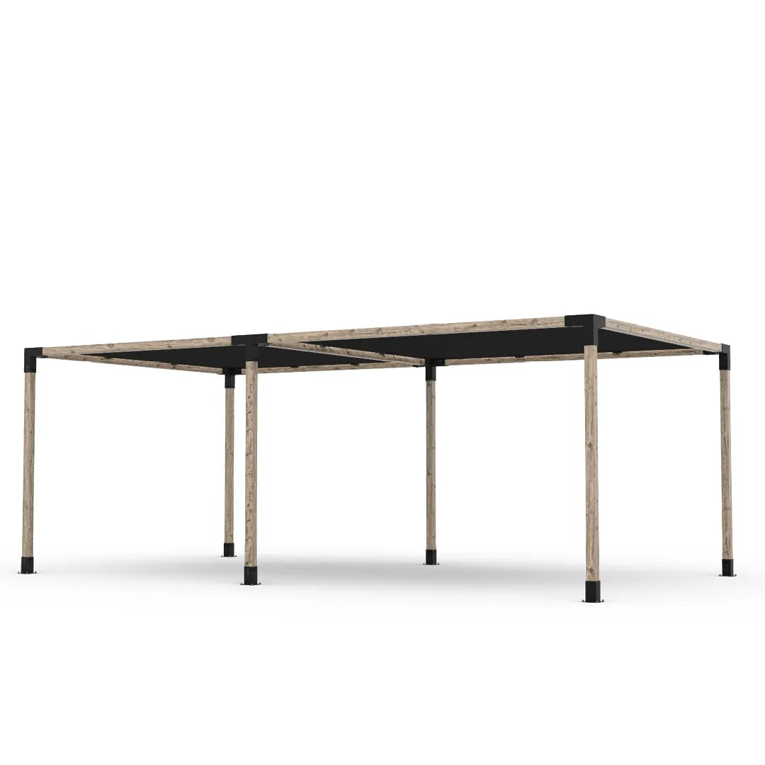 Doppeltes Pergola Kit mit 2 Shade Sail