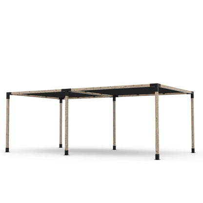 Doppeltes Pergola Kit mit 2 Shade Sail