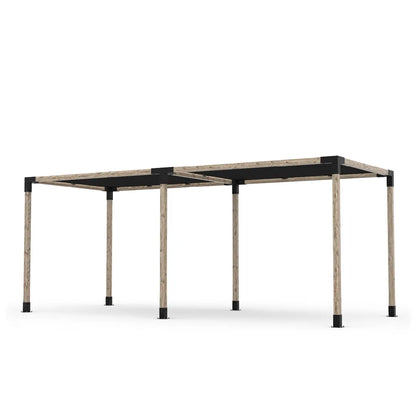 Doppeltes Pergola Kit mit 2 Shade Sail