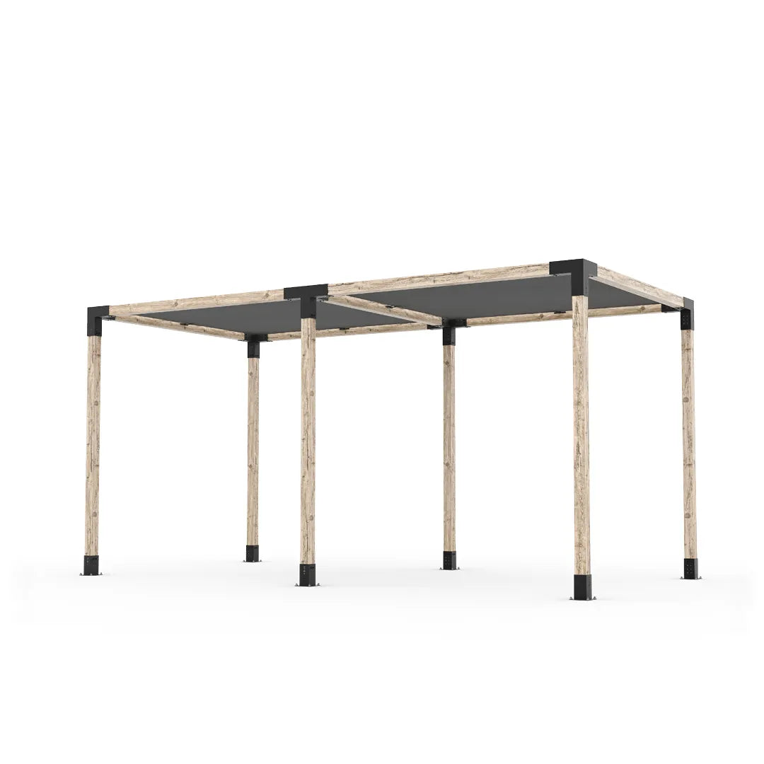 Doppeltes Pergola Kit mit 2 Shade Sail
