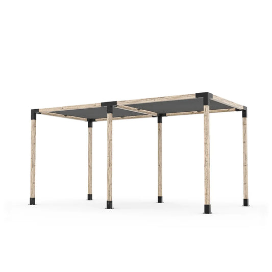 Doppeltes Pergola Kit mit 2 Shade Sail