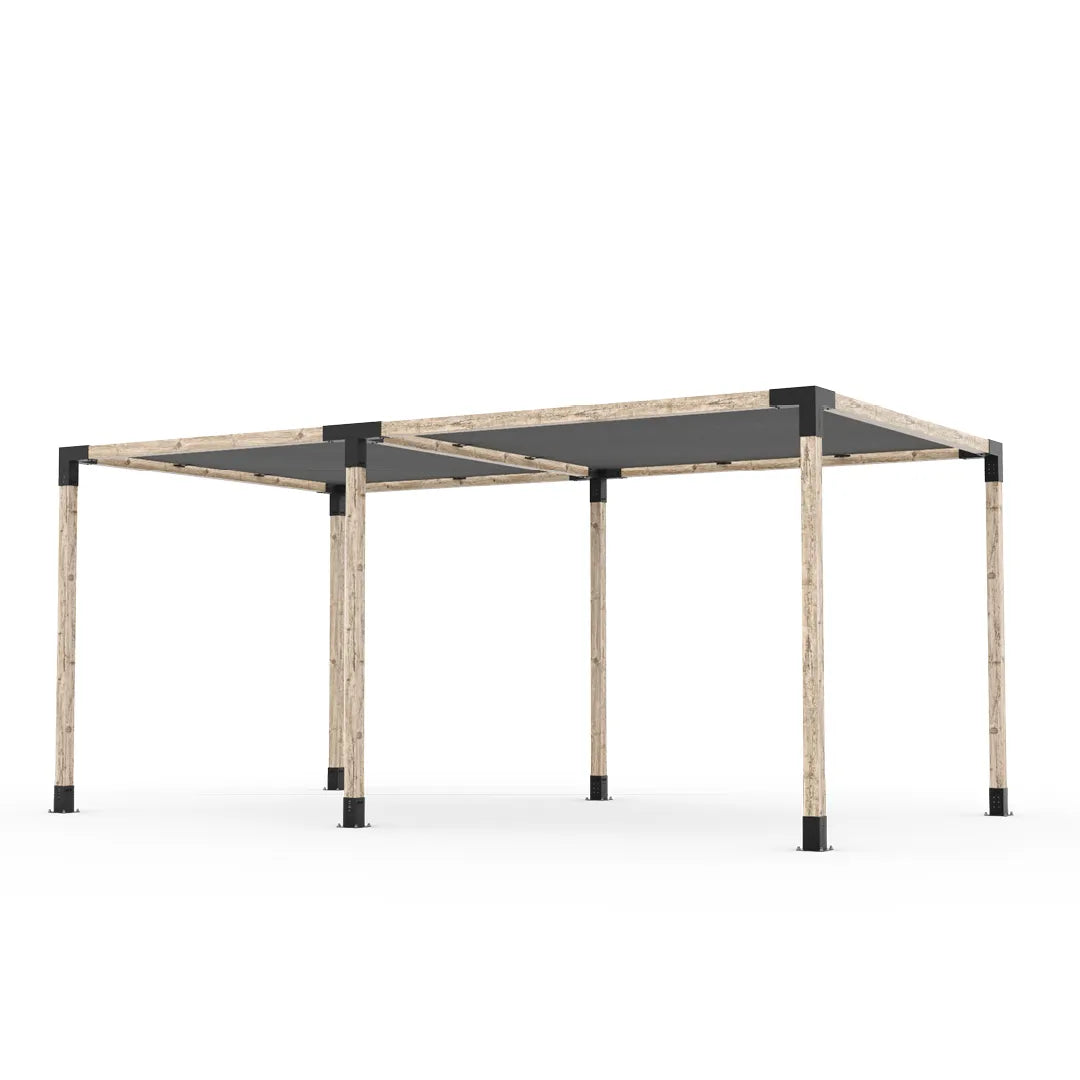 Doppeltes Pergola Kit mit 2 Shade Sail