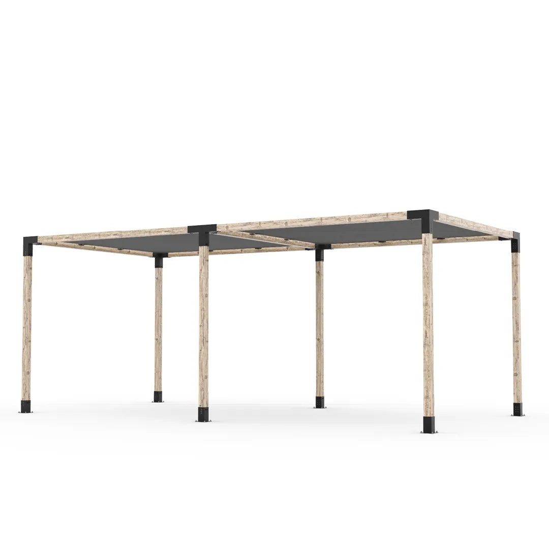 Doppeltes Pergola Kit mit 2 Shade Sail