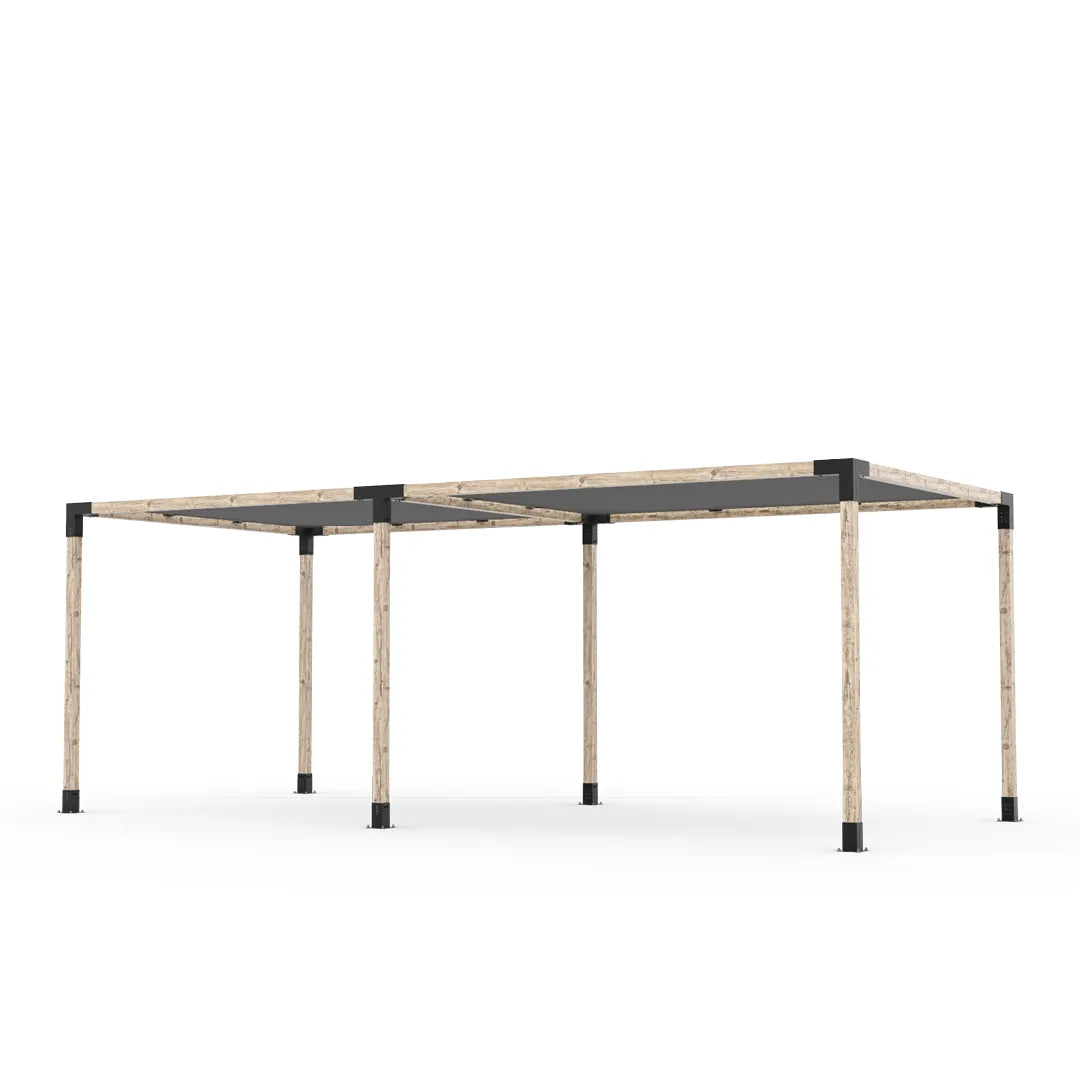 Doppeltes Pergola Kit mit 2 Shade Sail
