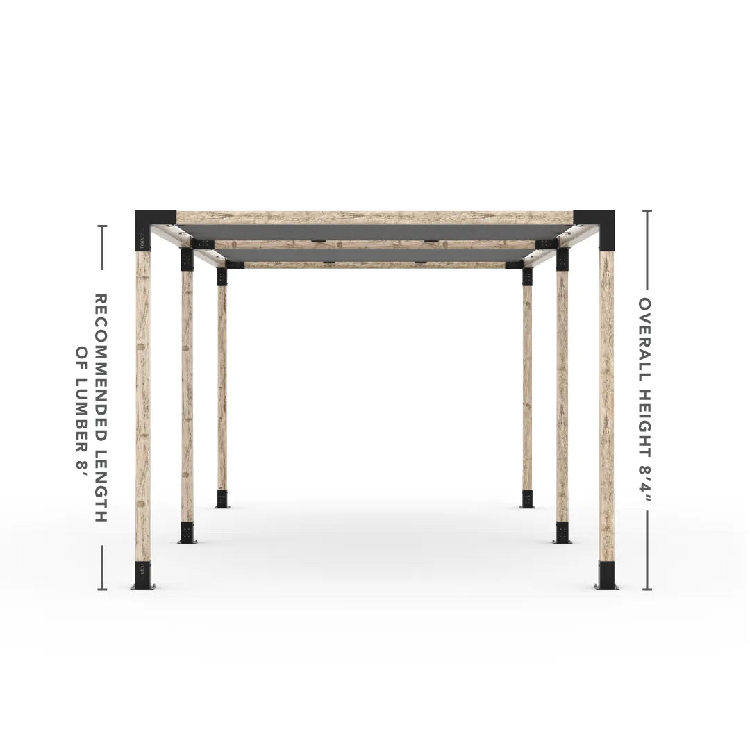 Doppeltes Pergola Kit mit 2 Shade Sail