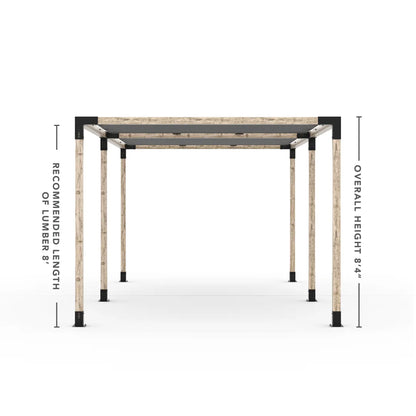 Doppeltes Pergola Kit mit 2 Shade Sail