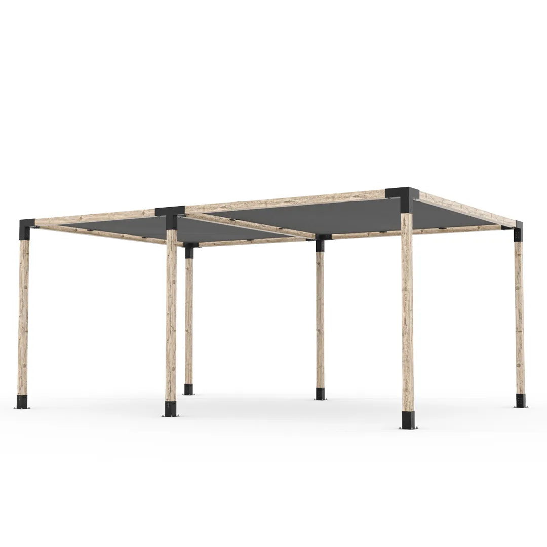 Doppeltes Pergola Kit mit 2 Shade Sail