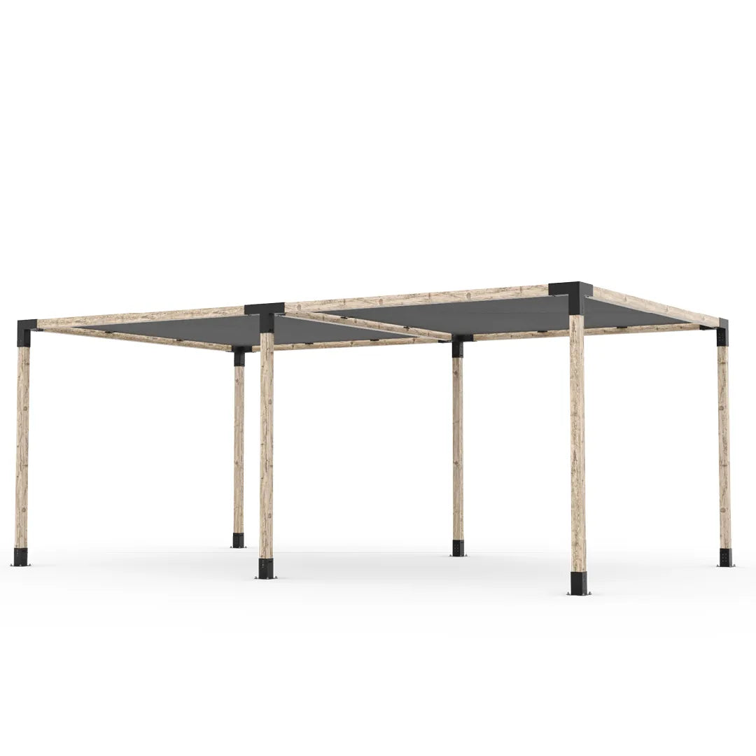 Doppeltes Pergola Kit mit 2 Shade Sail
