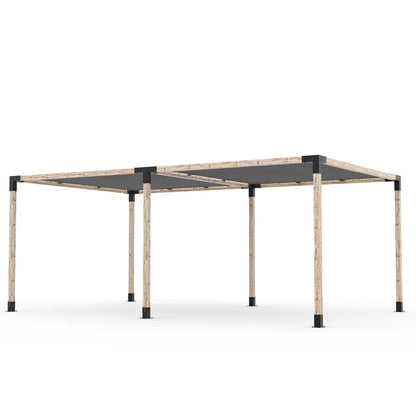 Doppeltes Pergola Kit mit 2 Shade Sail