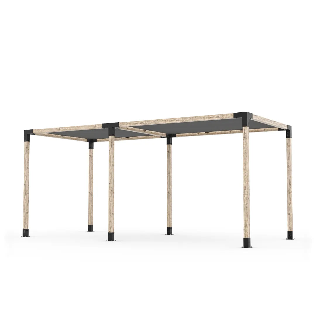 Doppeltes Pergola Kit mit 2 Shade Sail