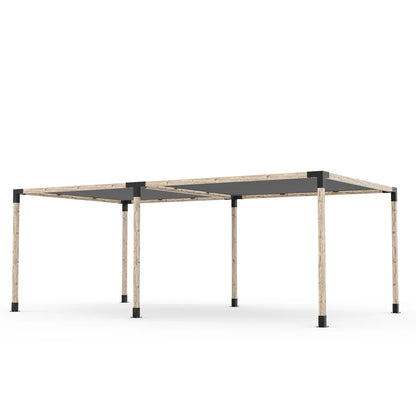 Doppeltes Pergola Kit mit 2 Shade Sail