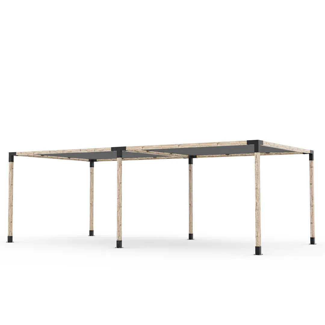 Doppeltes Pergola Kit mit 2 Shade Sail