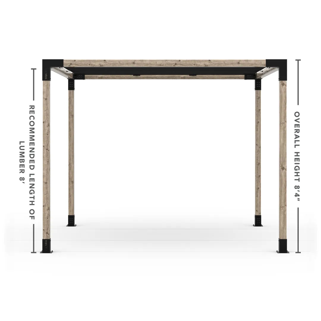 Pergola Kit mit SHADE SAIL