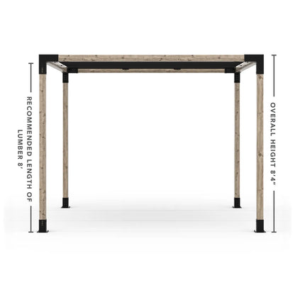 Pergola Kit mit SHADE SAIL