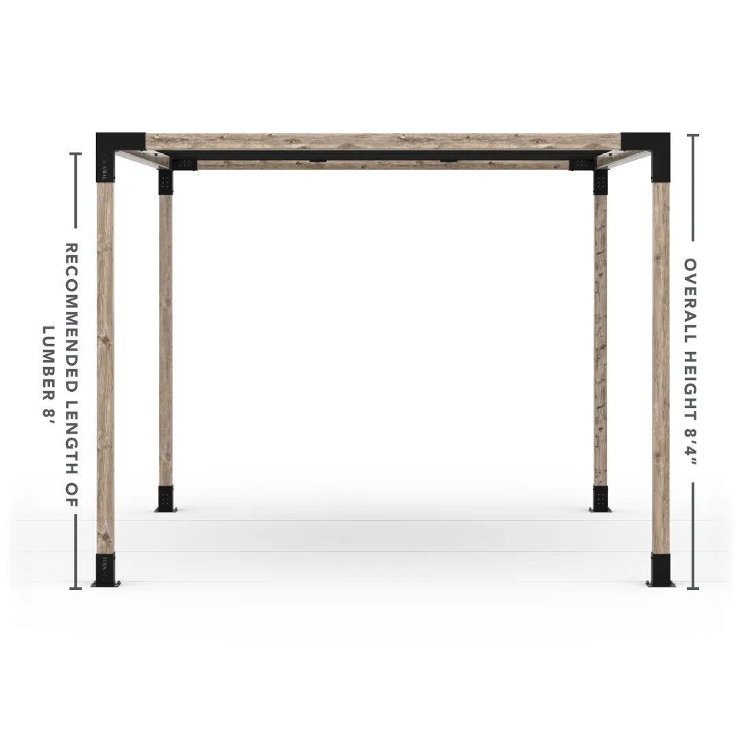 Pergola Kit mit SHADE SAIL