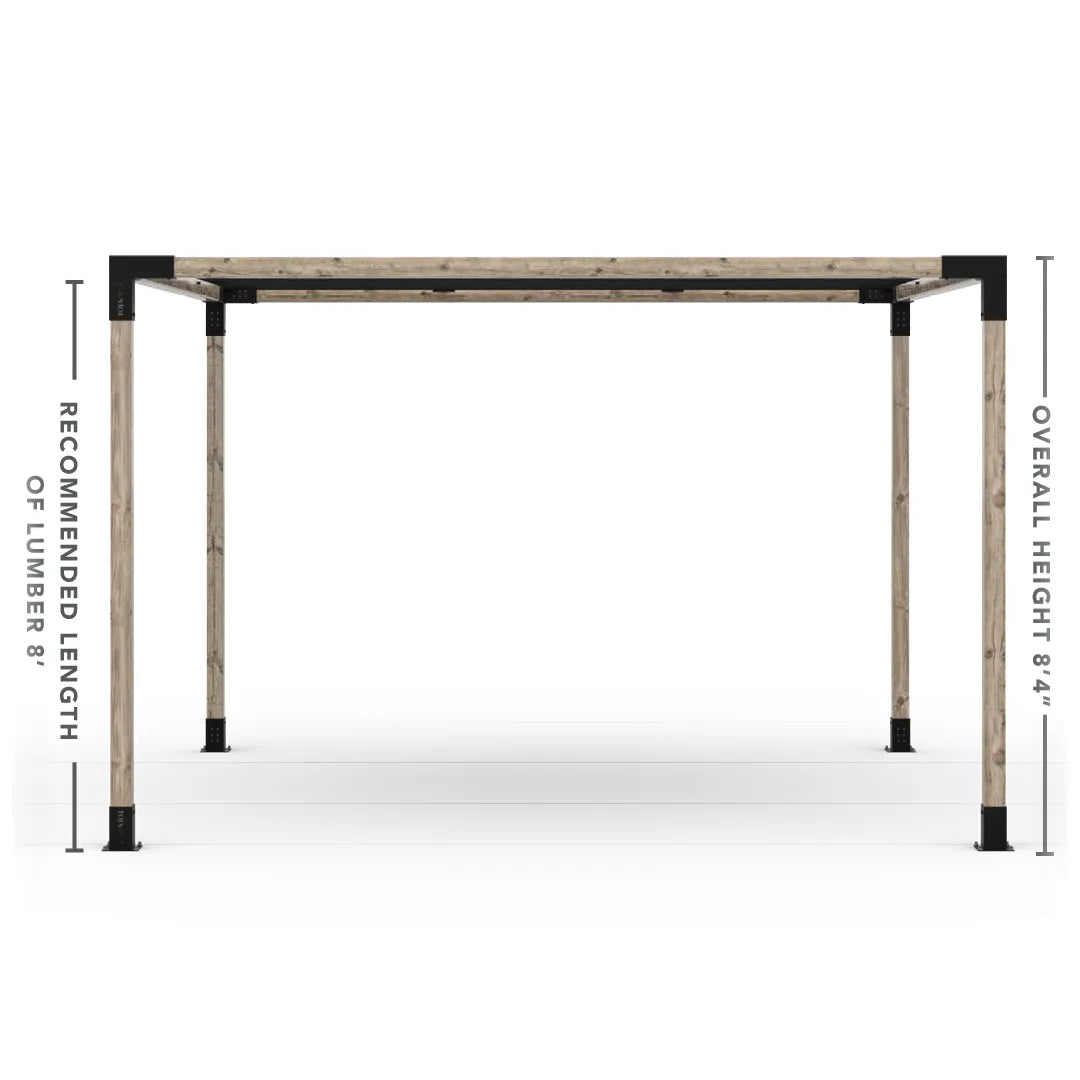 Pergola Kit mit SHADE SAIL