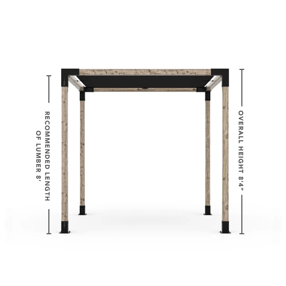 Pergola Kit mit SHADE SAIL
