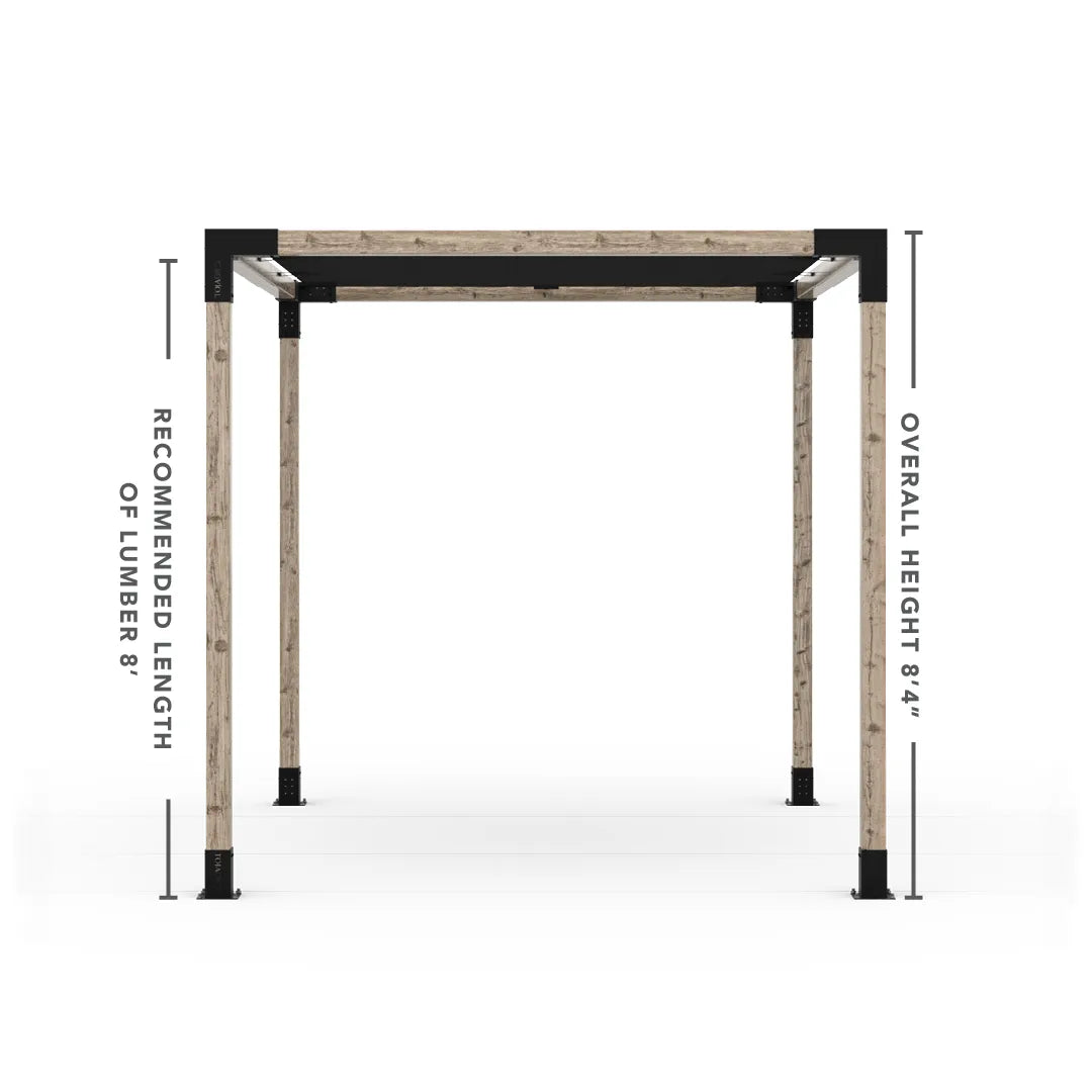 Pergola Kit mit SHADE SAIL