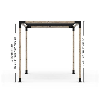 Pergola Kit mit SHADE SAIL